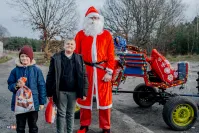 Wyjątkowe odwiedziny Mikołaja w sołectwie Grabowiec.