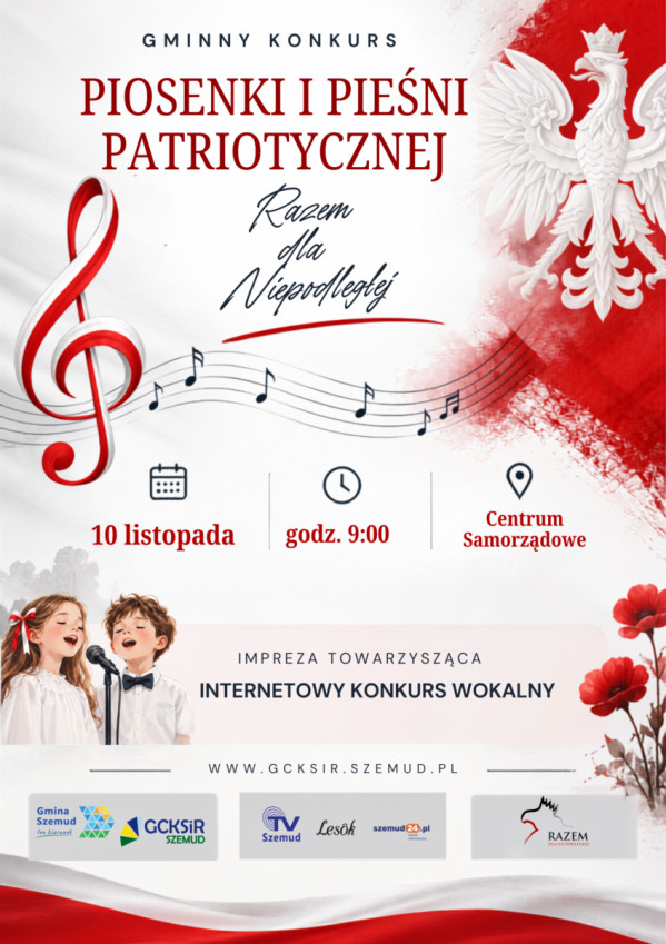 Gminny Konkurs Piosenki i Pieśni Patriotycznej