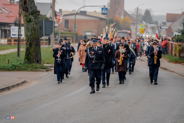 Fotorelacja - Święto 11 listopada 2025 r. w gminie Szemud.