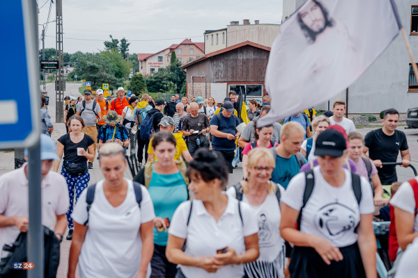 Video relacja - Przejście przez Szemud Kaszubska Pielgrzymka