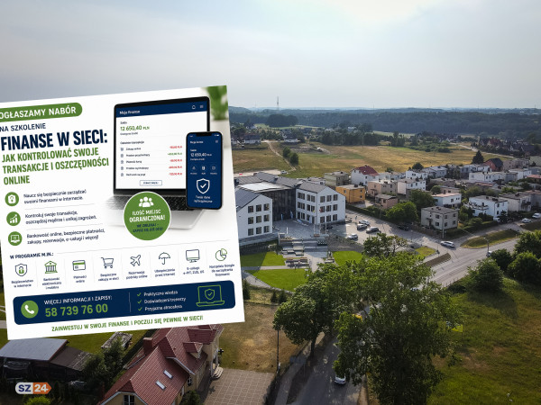 Finanse w sieci bez tajemnic. Bezpłatne szkolenie w CUS Szemud.