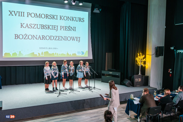 Kaszubska Pieśń Bożonarodzeniowa wybrzmiała w Szemudzie.