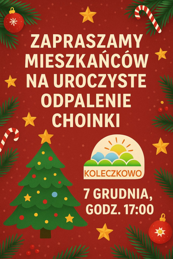 Uroczyste Odpalenie Choinki Koleczkowo 