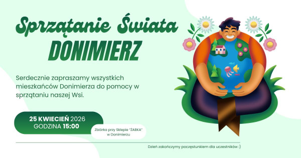 Sprzątanie Świata - Donimierz