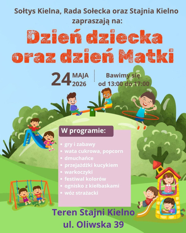 Dzień Dziecka oraz Dzień Matki