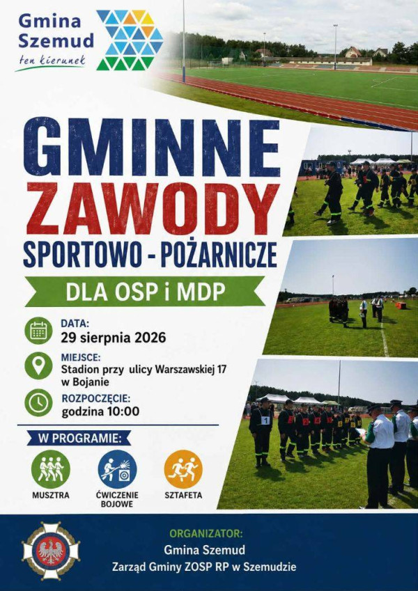  Gminne Zawody Sportowo-Pożarnicze OSP i MDP.