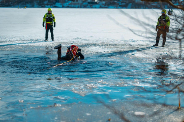 Strażacy z OSP Bojano sprawdzili granice własnej wytrzymałości.