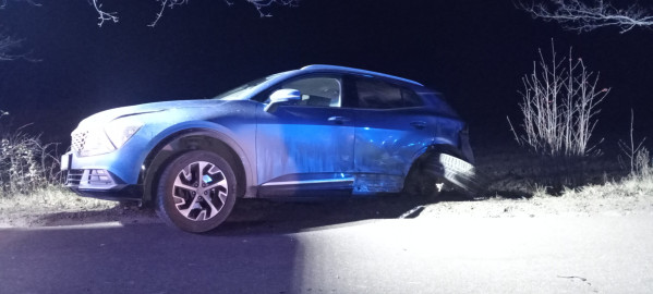 Kolizja trzech samochodów w Koleczkowie. Jedna osoba w szpitalu.