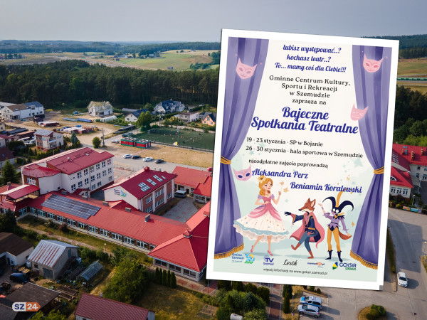 Bezpłatne warsztaty teatralne w Bojanie i Szemudzie. 