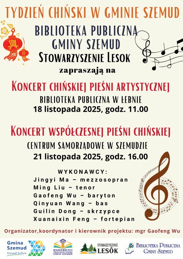 Koncert Współczesnej Pieśni Chińskiej