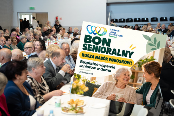 Bon Senioralny – rusza nabór wniosków! Bezpłatne wsparcie w domu dla seniorów.