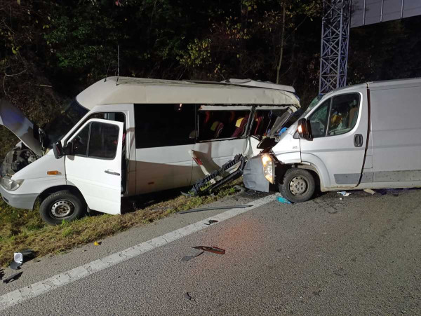 Młodzież z gminy Szemud poszkodowana w wypadku na obwodnicy.