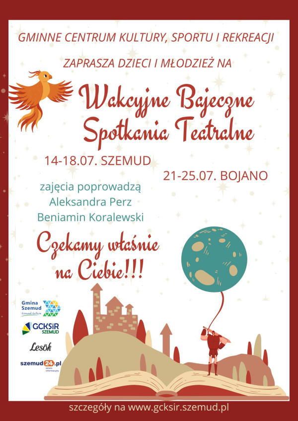 Wakacyjne Bajeczne Spotkania Teatralne.