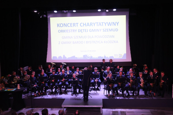 Orkiestra Dęta Gminy Szemud zagrała wyjątkowy koncert