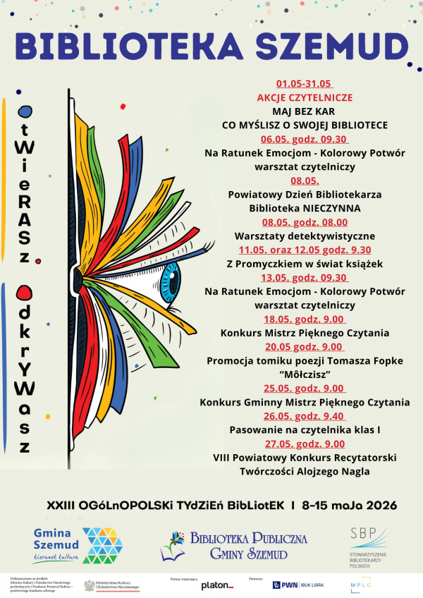 XXIII Ogólnopolski Tydzień Bibliotek - Szemud 