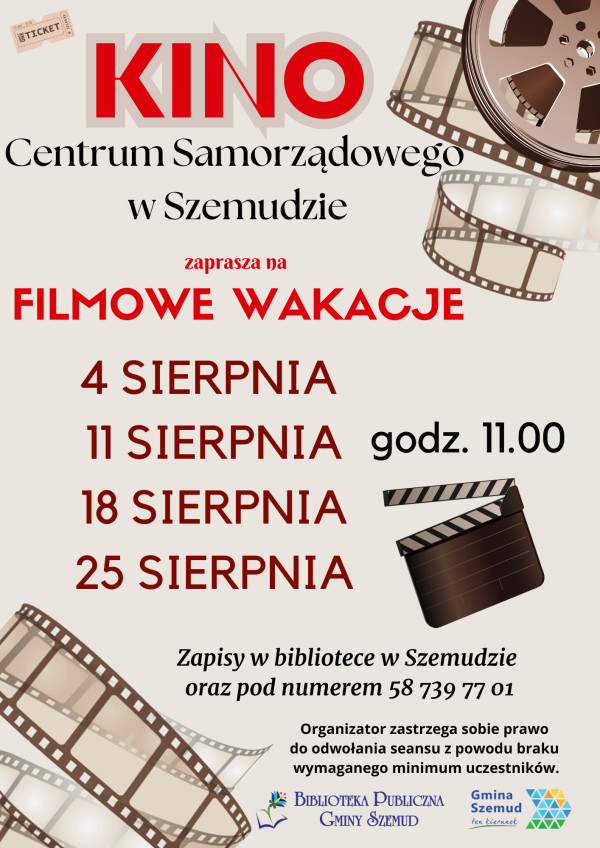 Kino - Filmowe Wakacje 