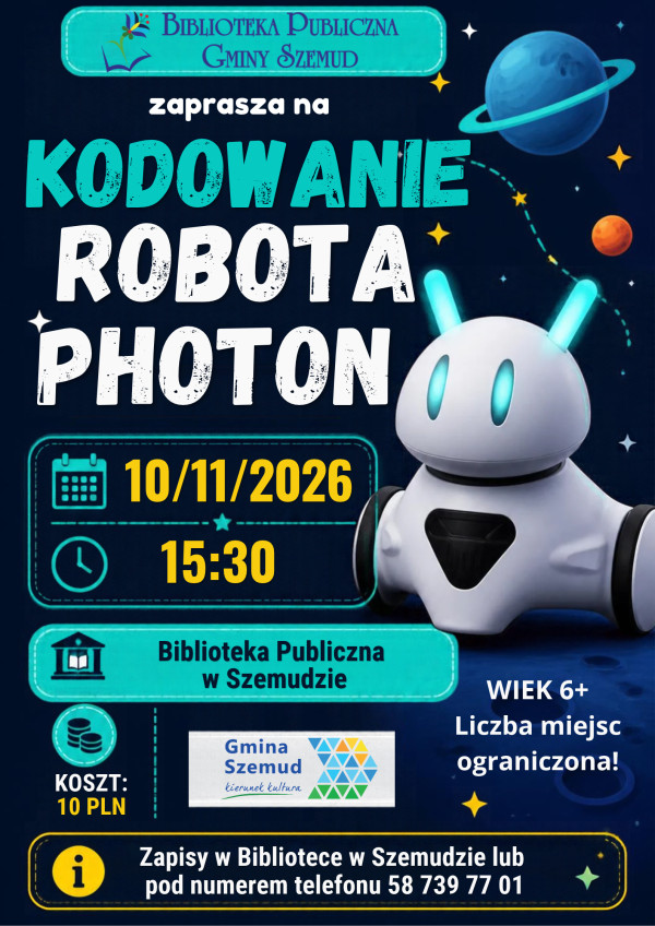 Kodowanie z robotem Photon 