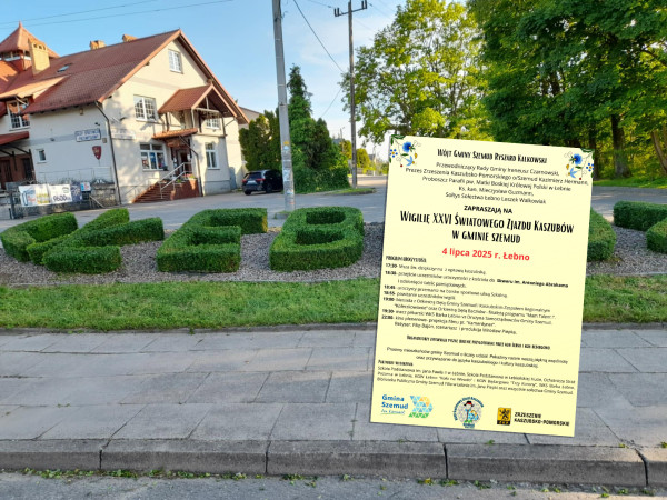 Wigilia XXVI Światowego Zjazdu Kaszubów w Łebnie, gmina Szemud - co w programie?