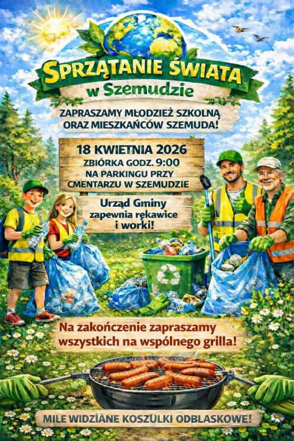 Sprzątanie Świata w Szemudzie