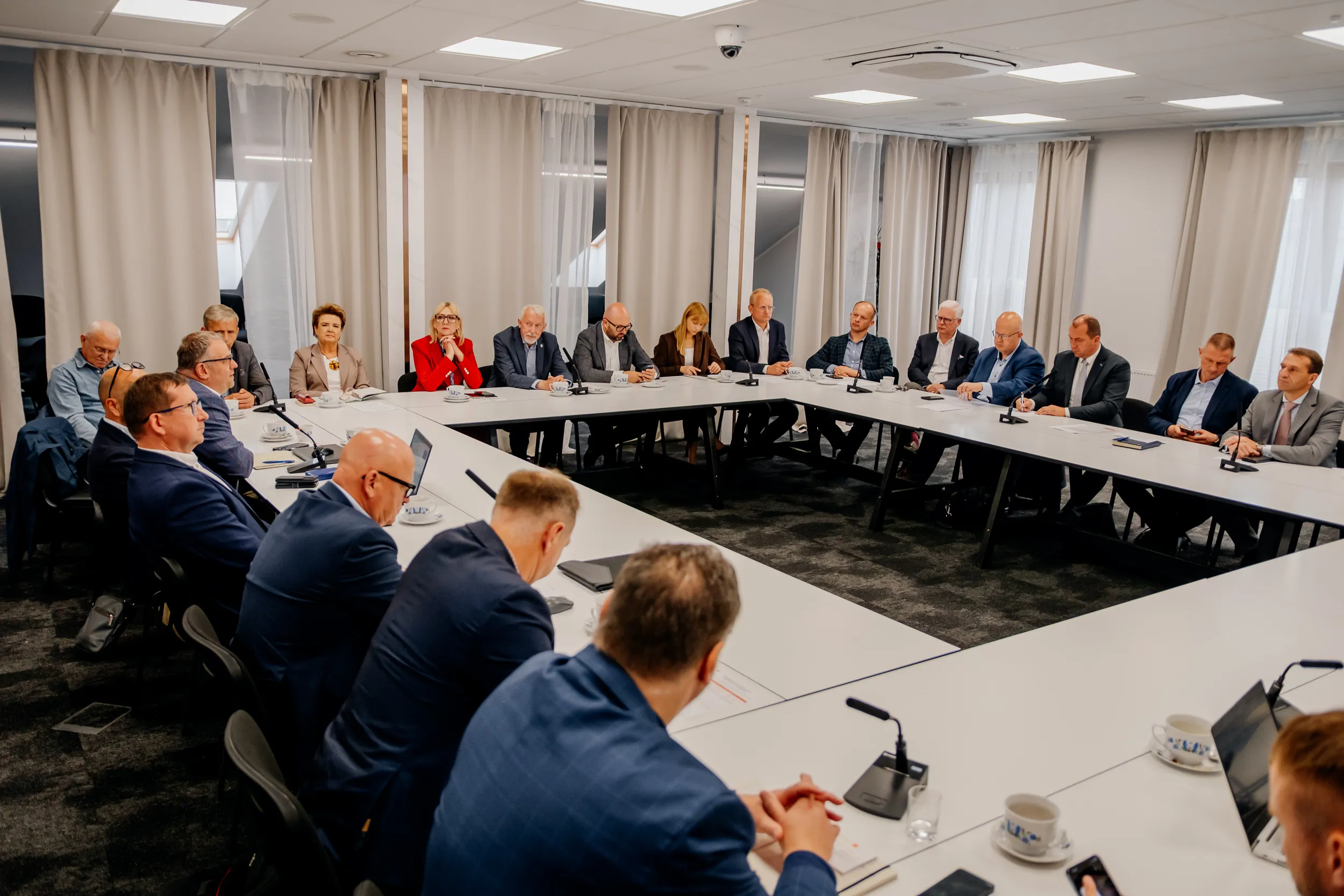 Samorząd powiatu wejherowskiego w gminie Szemud. Rozmowy dot. infrastruktury drogowej.