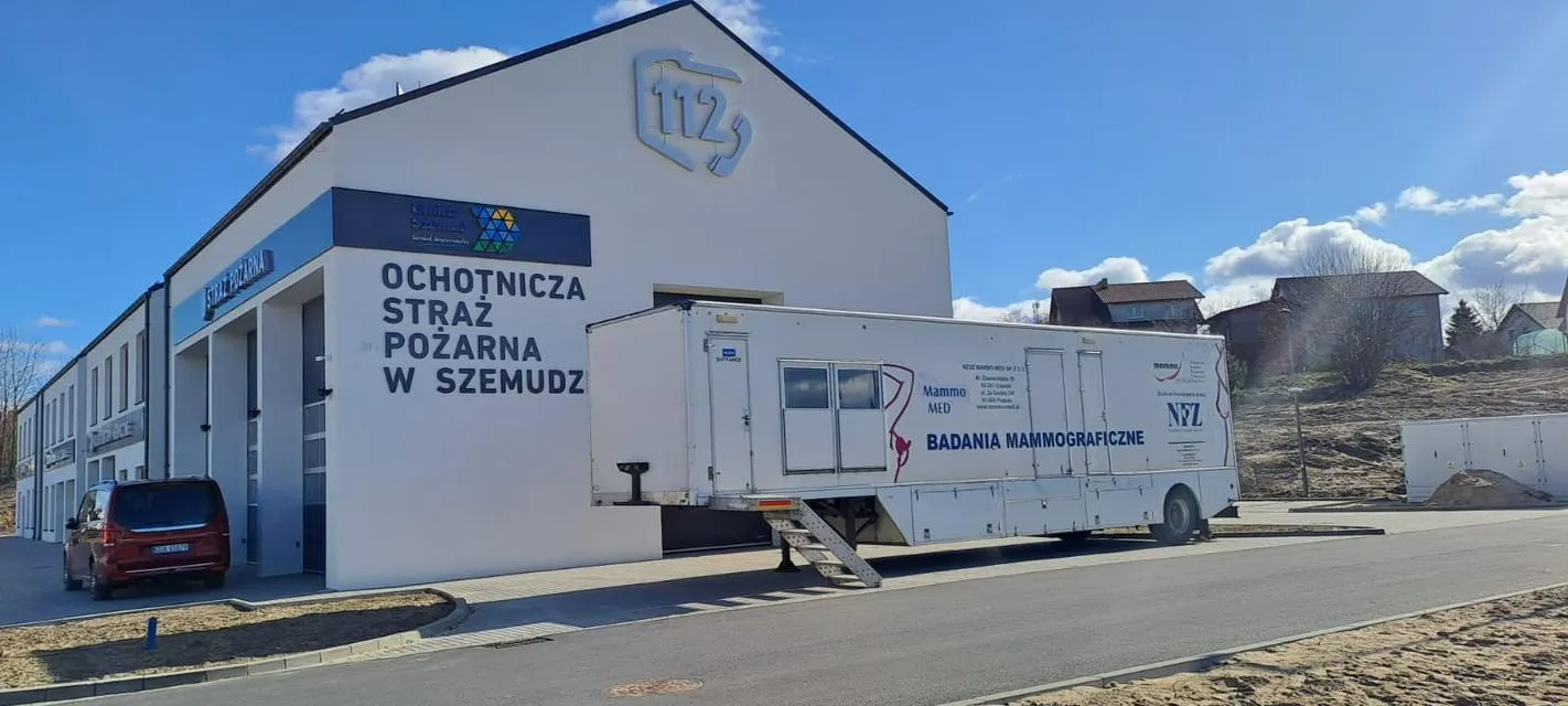 Zadbaj o swoje zdrowie! Bezpłatna mammografia w Szemudzie.