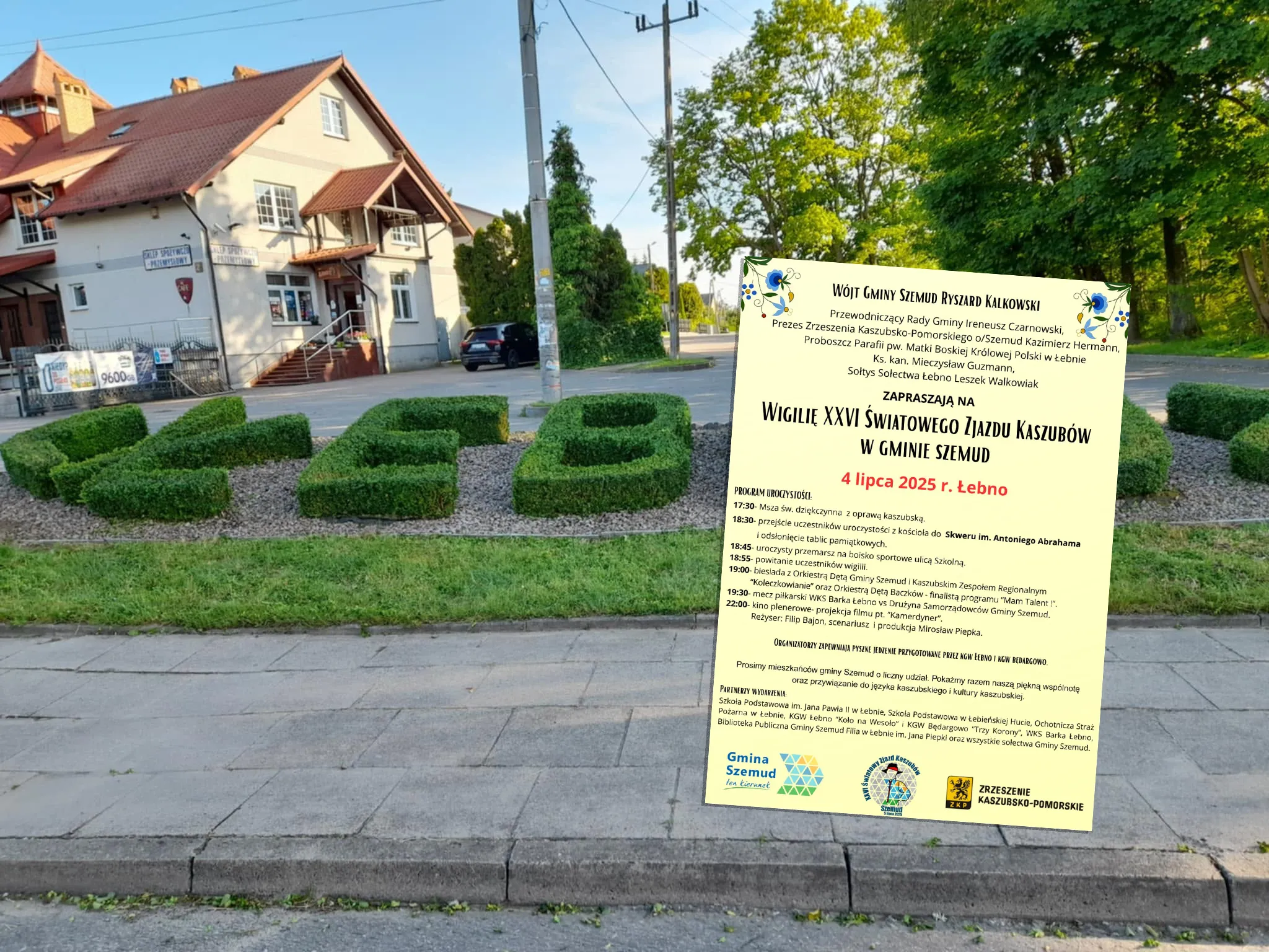Wigilia XXVI Światowego Zjazdu Kaszubów w Łebnie, gmina Szemud - co w programie?
