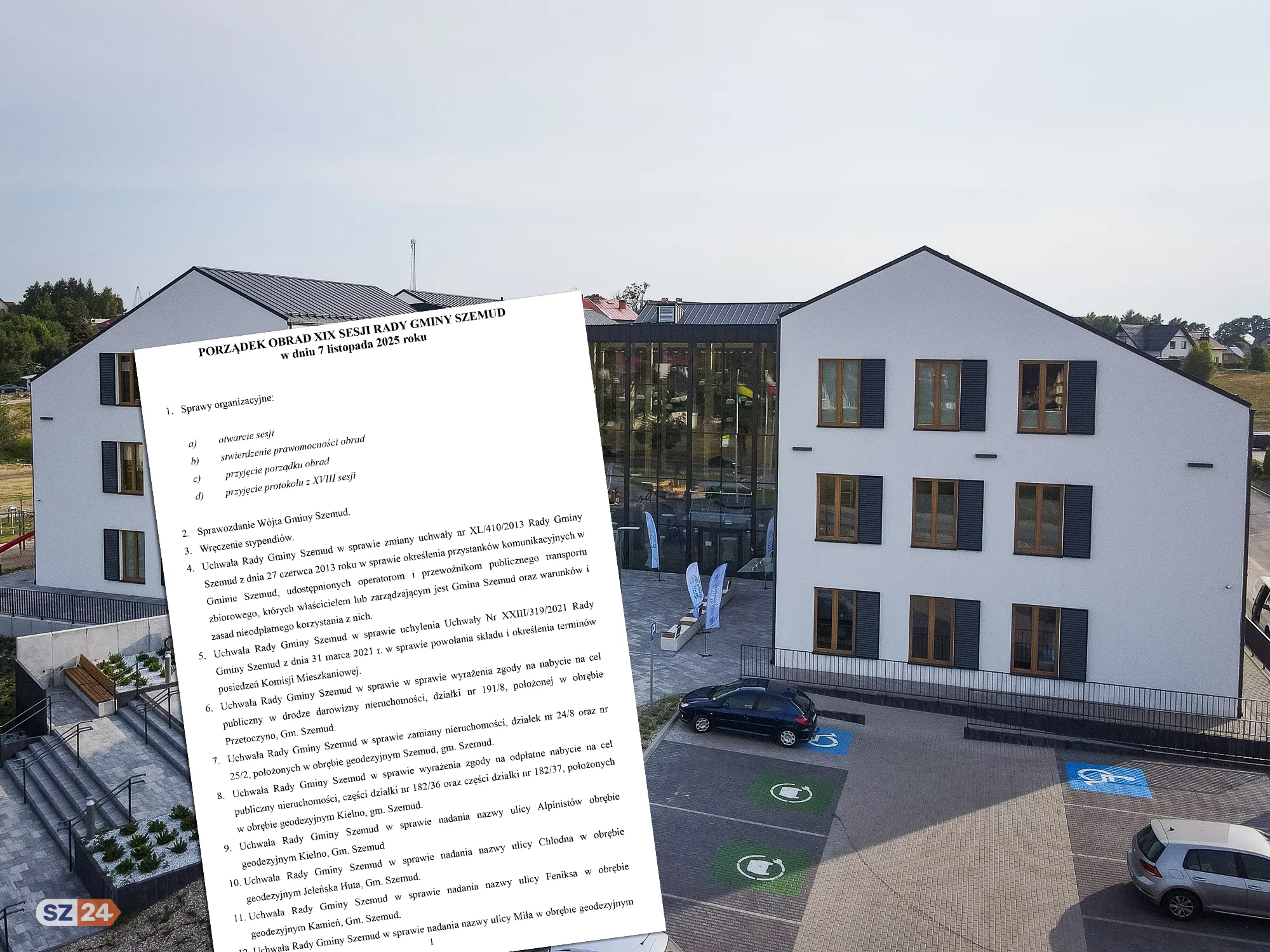 XIX sesja Rady Gminy Szemud. Co zawiera porządek obrad?