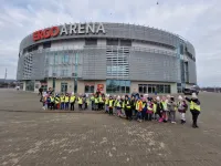 Uczniowie ZSP Szemud na Cavaliada 2025 - największe zawody jeździeckie w Polsce.