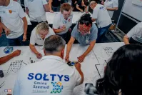 Sołtysi z Gminy Szemud malują kaszubską jedność.
