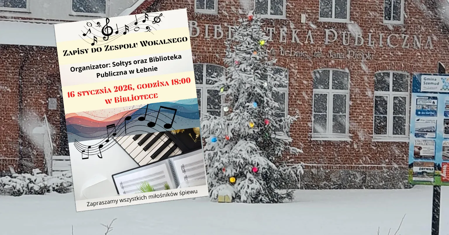 Dołącz do zespołu wokalnego w Łebnie.