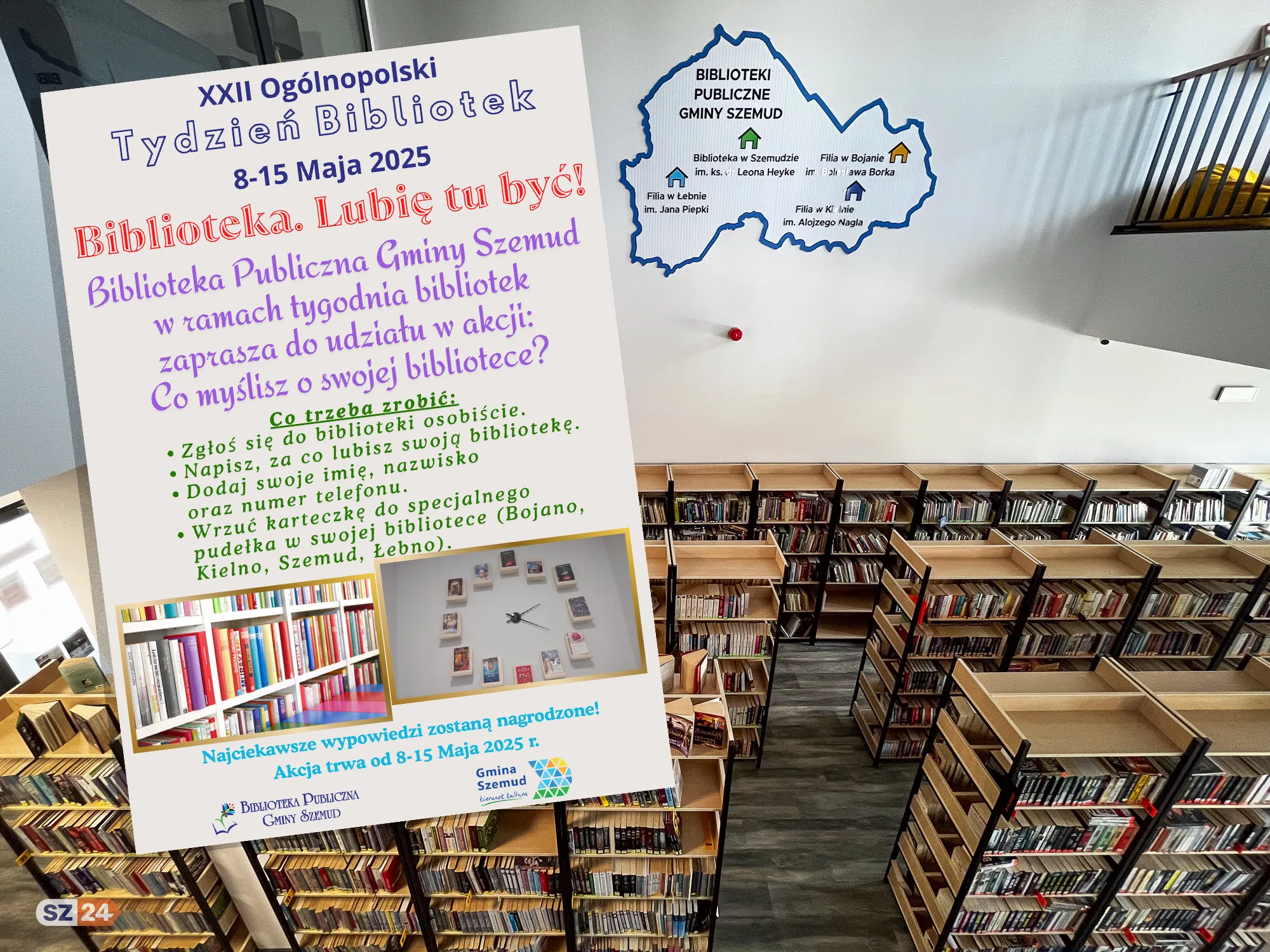 Twoja opinia o bibliotece może zostać nagrodzona. Weź udział w konkursie!