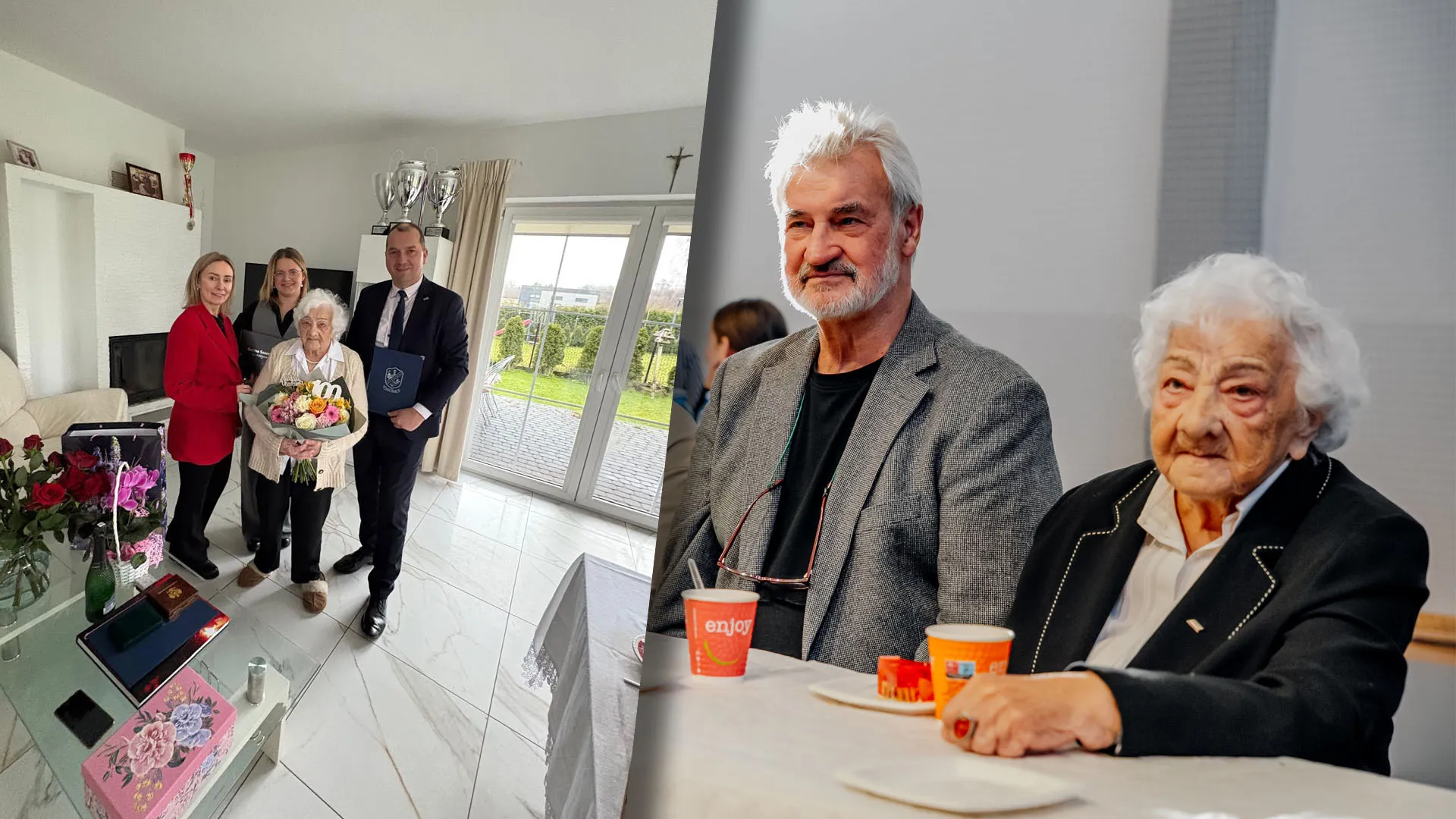 Setne urodziny weteranki Armii Krajowej z Gminy Szemud.